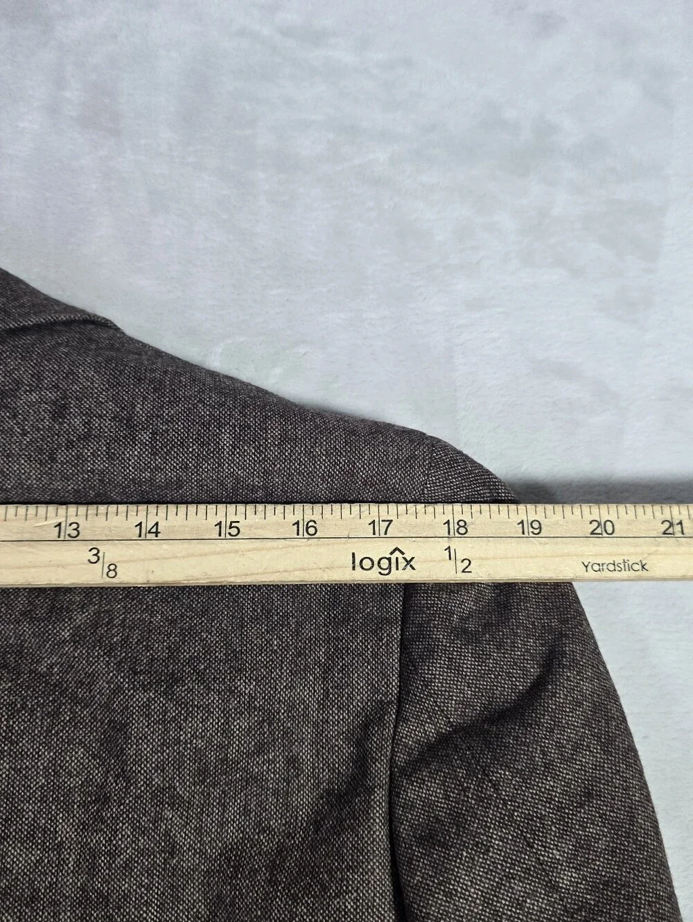 J Crew Factory Thompson Sport Coat Blazer Men's 38R Brown Flecked Wool